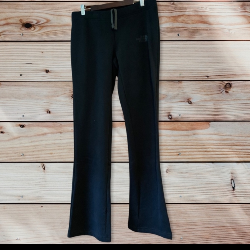 The North Face Black Fleece Wide Leg Sweatpants-M